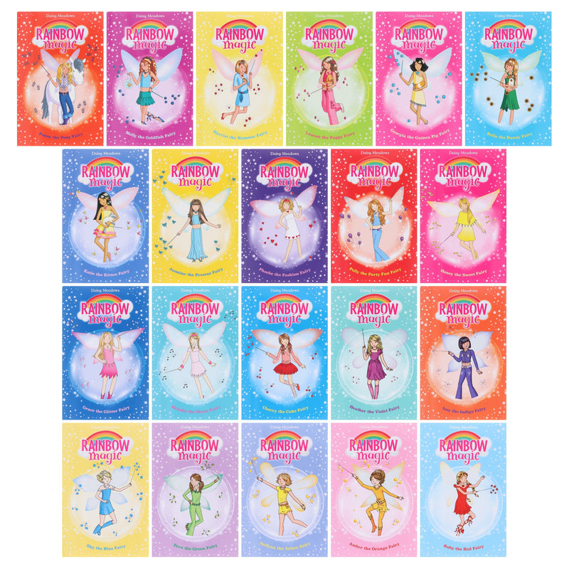 Rainbow Magic The Magical Party and Adventure Series Collection 42 Books Set by Daisy Meadows - Ages 5-7 - Paperback 5-7 Hachette