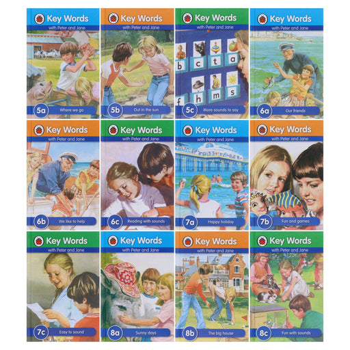 Ladybird Key Words with Peter and Jane 36 Books Collection Box Set - Ages 5-7 - Hardback 5-7 Penguin Random House