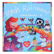 Red's Rainbow Collection Illustrated 10 Books Box Set - Ages 3+ - Paperback (Includes 10 Free Audiobook) 3-5 Sweet Cherry Publishing