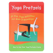 Yoga Pretzels: 50 Fun Yoga Activities for Kids and Grownups by Tara Guber & Leah Kalish - Ages 4+ - Yoga Cards 3-5 Barefoot Books Ltd
