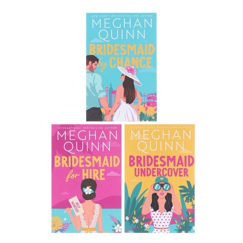 Bridesmaid for Hire Series by Meghan Quinn 3 Books Collection Set - Fiction - Paperback Fiction Hodder & Stoughton
