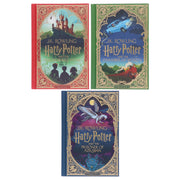 Harry Potter 1-3 Box Set: MinaLima Edition by J.K. Rowling 3 Books Collection Box Set – Ages 9+ – Hardback 9-14 Bloomsbury Publishing PLC