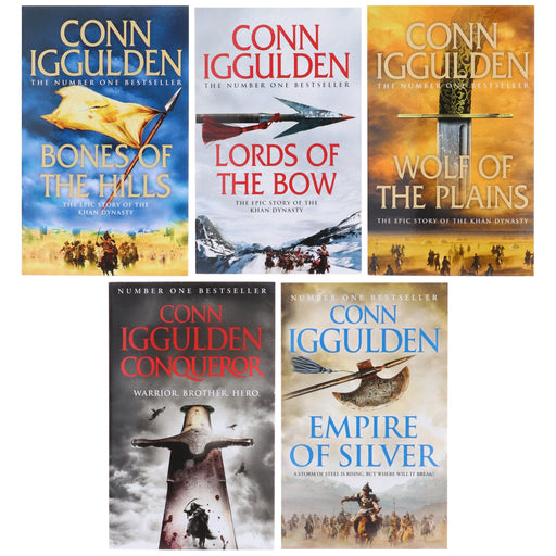 Conqueror Series by Conn Iggulden 5 Books Collection Set - Fiction - Paperback Fiction HarperCollins Publishers