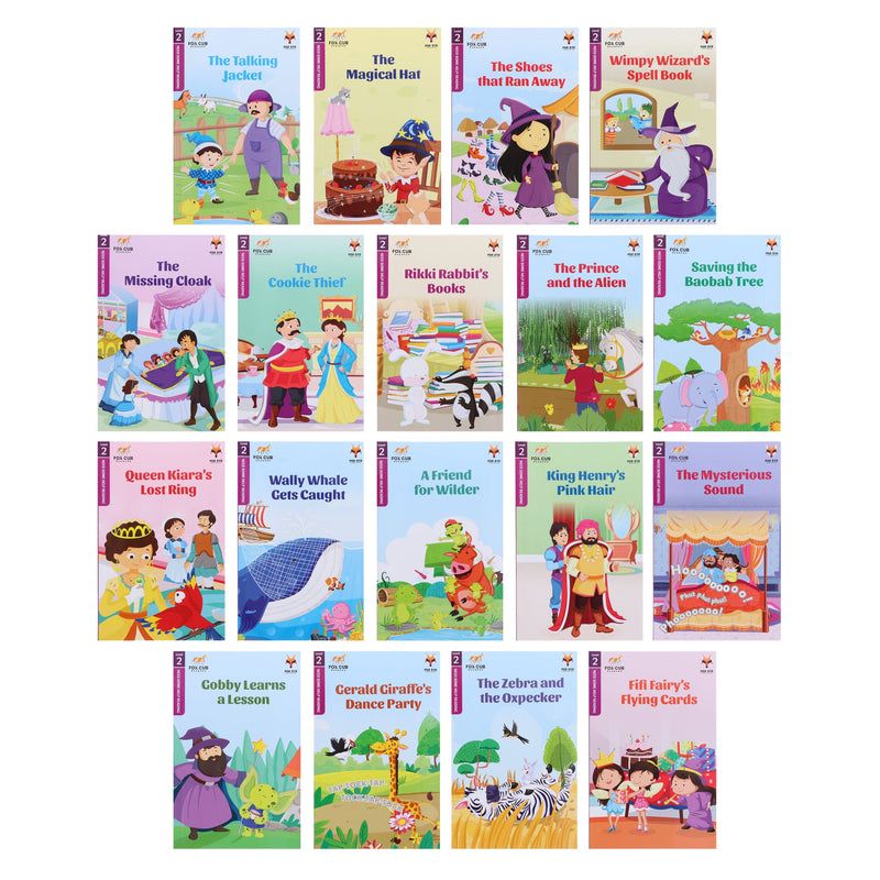 Fox Cub: Emerging Reader Set (Level 2) 18 Books Collection Set - Ages 3+ - Paperback 0-5 Fox Eye Publishing