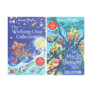 The Wishing-Chair & The Magic Faraway Tree By Enid Blyton 2 Books 6 Story Collection Set - Ages 5-8 - Paperback 5-7 Hachette