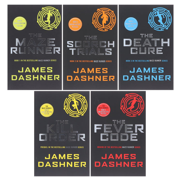The Maze Runner Series By James Dashner 5 Books Collection Set - Ages 11+ - Paperback Young Adult Scholastic