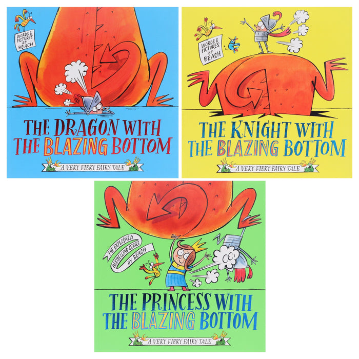 A Very Fiery Fairy Tale Series by Beach 3 Books Collection Set - Ages 3+ - Paperback 0-5 Simon & Schuster
