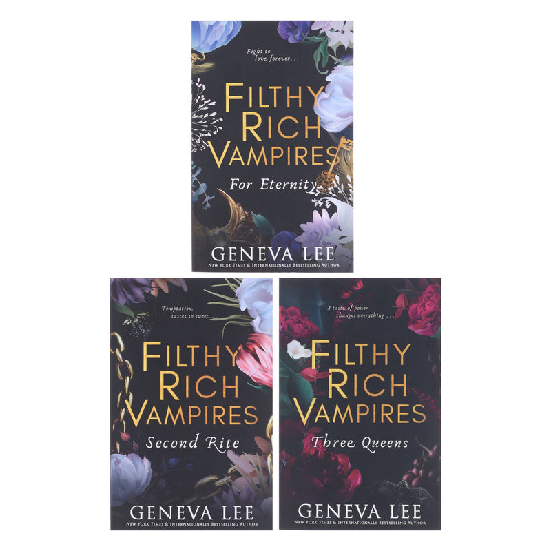 Filthy Rich Vampires Series (Book 2-4) By Geneva Lee 3 Books Collection Set - Fiction - Paperback Fiction Hachette