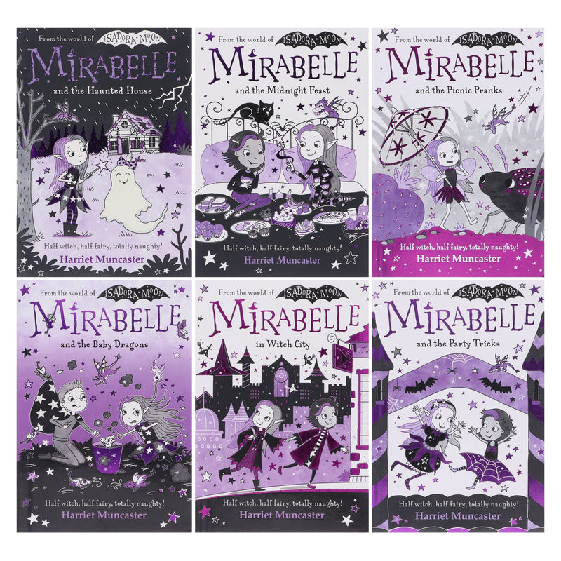 Mirabelle Series (Books 9-14) by Harriet Muncaster: Illustrated 6 Books Collection Set (Isadora Moon) - Ages 5-8 - Paperback 5-7 Oxford University Press