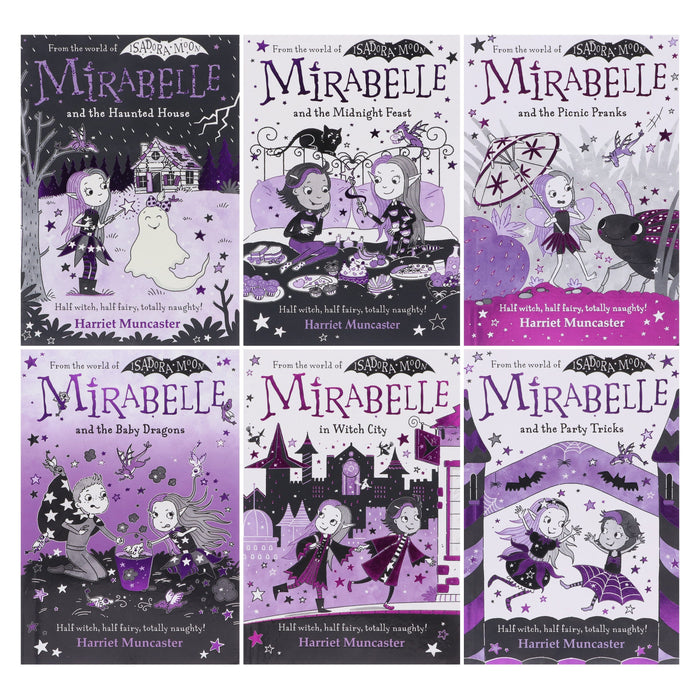 Mirabelle Series (Books 9-14) by Harriet Muncaster: Illustrated 6 Books Collection Set (Isadora Moon) - Ages 5-8 - Paperback 5-7 Oxford University Press
