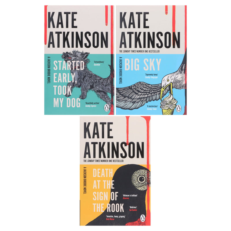 Jackson Brodie Series (Book 4-6) By Kate Atkinson: 3 Books Collection Set - Fiction - Paperback Fiction Penguin