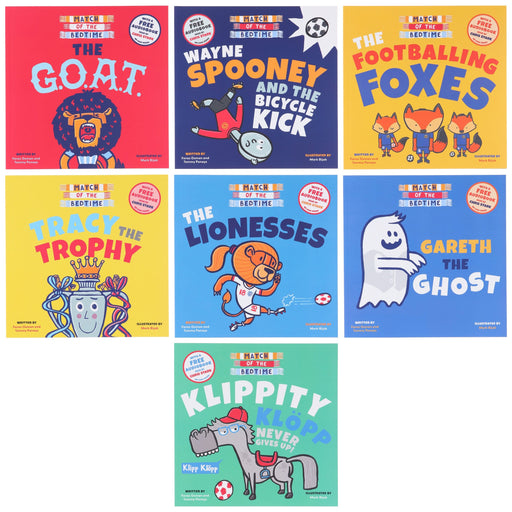 Match of the Bedtime Collection by Faraz Osman & Tommy Panays 7 Books Set - Ages 5+ - Paperback (With A Free Audiobook) 5-7 Sweet Cherry Publishing