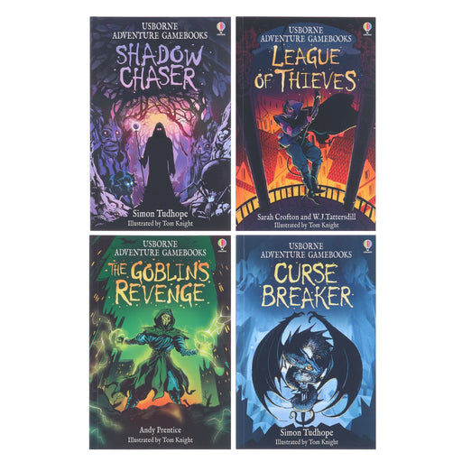 Adventure Gamebooks Series by Simon Tudhope 4 Books Collection Set - Ages 9-13 - Paperback 9-14 Usborne Publishing Ltd