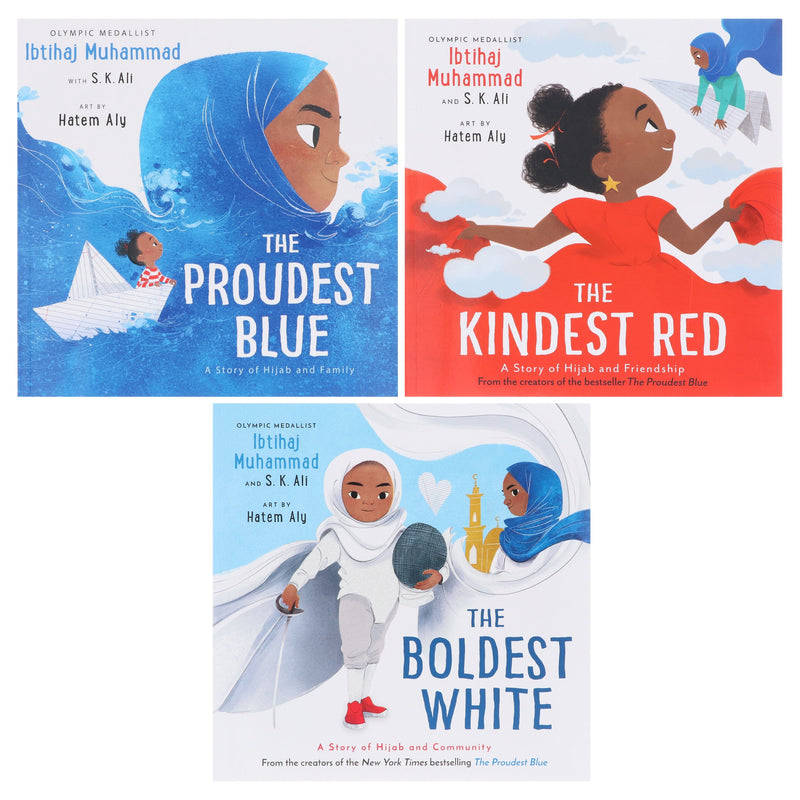 The Proudest Blue Series By Ibtihaj Muhammad & S. K. Ali: 3 Picture Books Collection Set - Ages 4-8 - Paperback 5-7 Andersen Press Ltd