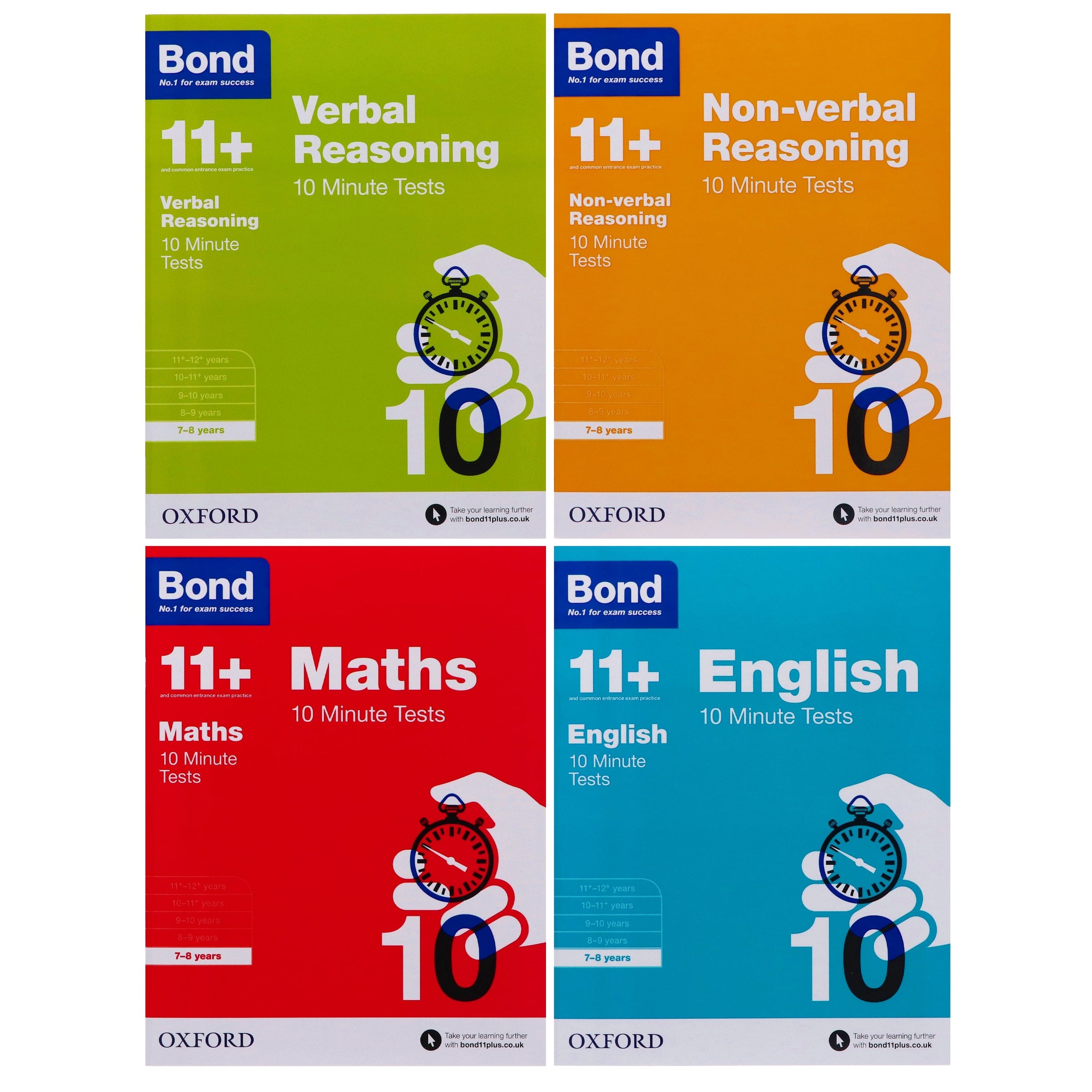 Bond 11+ Quick 10 Minute Tests - Books2Door