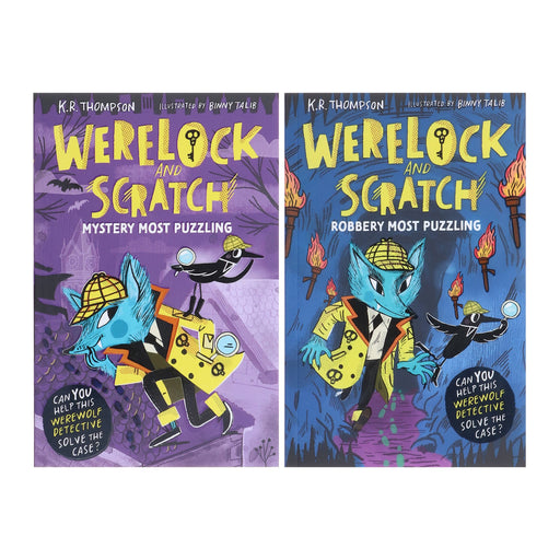 Werelock and Scratch Series by K.R. Thompson Illustrated 2 Books Collection Set - Ages 7+ - Paperback 7-9 Hachette