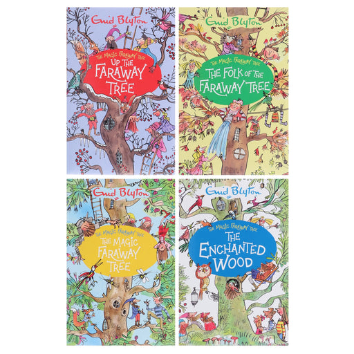 The Magic Faraway Tree by Enid Blyton: Complete Collection 4 Books Box Set - Ages 7+ - Paperback 7-9 HarperCollins Publishers