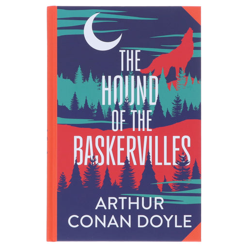 The Hound Of The Baskervilles by Arthur Conan Doyle - Fiction - Sprayed Edges Hardback Fiction Wilco Books