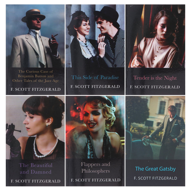 The F. Scott Fitzgerald's 6 Books Collection Box Set - Fiction - Paperback Fiction Classic Editions
