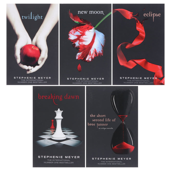 The Twilight Saga 5 Books Collection by Stephenie Meyer - Age 15+ - Paperback Young Adult Hachette
