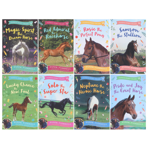 Pippa's Pony Tales Series By Pippa Funnell: 8 Books Collection Set - Ages 7+ - Paperback 7-9 Bloomsbury Publishing