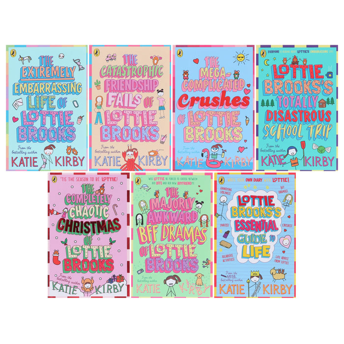 Lottie Brooks Series By Katie Kirby 7 Books Collection Set - Ages 9-12 - Paperback 9-14 Penguin Random House