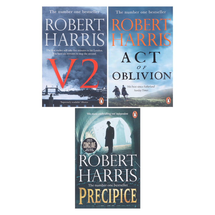 Robert Harris Collection (V2, Act of Oblivion & Precipice) 3 Books Set - Fiction - Paperback Fiction Penguin Random House