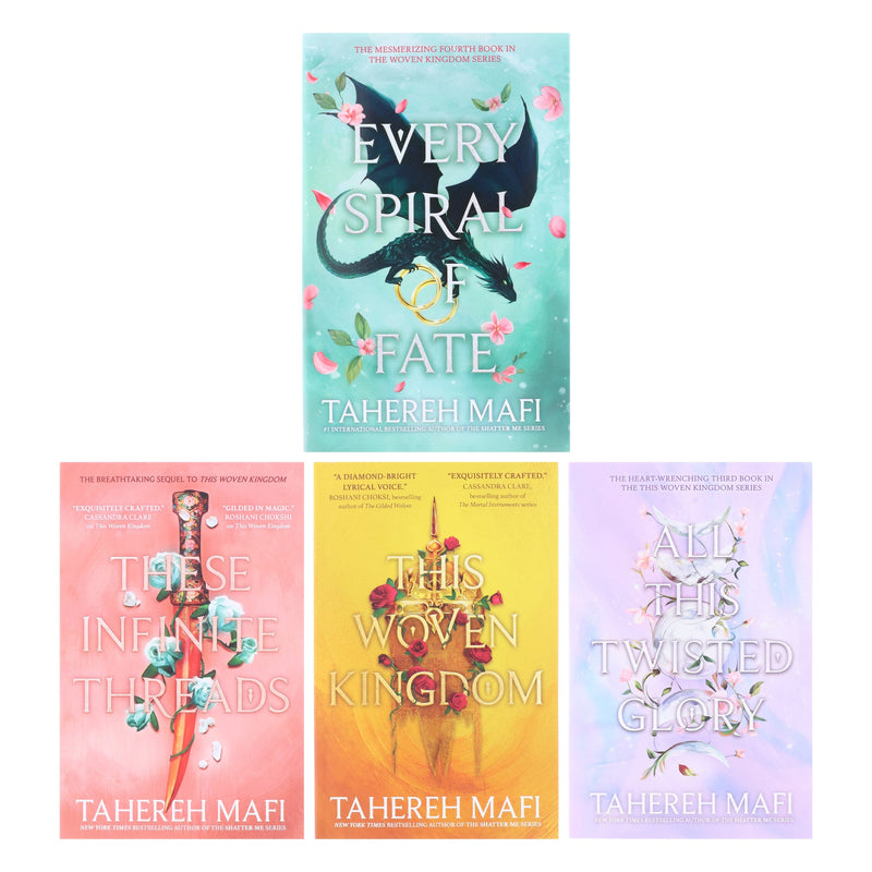 This Woven Kingdom Series by Tahereh Mafi 4 Books Collection Set - Ages 12+ - Paperback/Hardback Fiction HarperCollins Publishers
