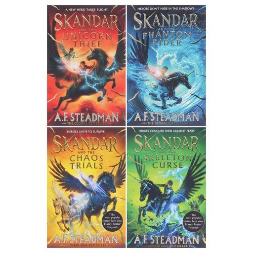 Skandar Series By A.F. Steadman 4 Books Collection Set - Ages 9-12 - Paperback 9-14 Simon & Schuster
