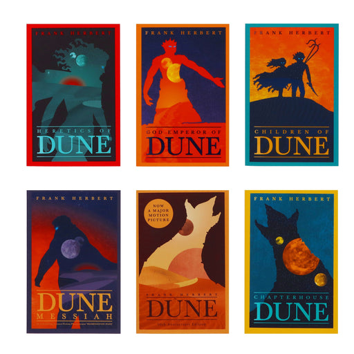 Damaged - Dune Series By Frank Herbert 6 Books Collection Set - Fiction - Paperback Fiction Hachette