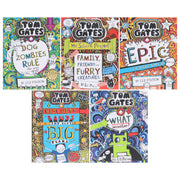Tom Gates by Liz Pichon: Books 11-15 Collection Set - Ages 7-9 - Paperback 7-9 Scholastic