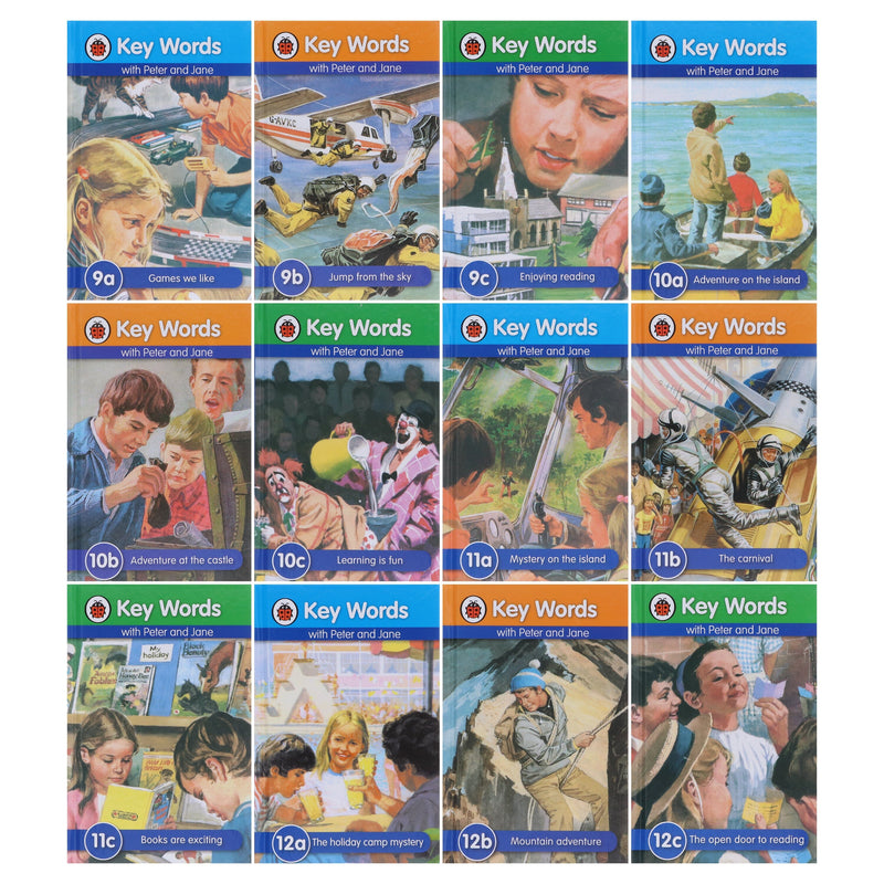 Ladybird Key Words with Peter and Jane 36 Books Collection Box Set - Ages 5-7 - Hardback 5-7 Penguin Random House