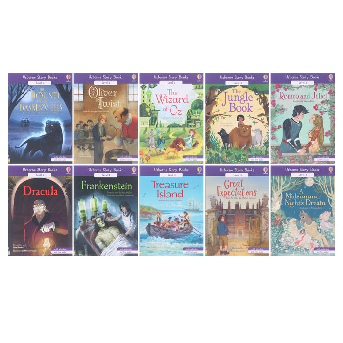 Usborne Storybook Reading Library 30 Books Collection Box Set With Free Online Audio - Ages 5-7 - Paperback 5-7 Usborne Publishing Ltd