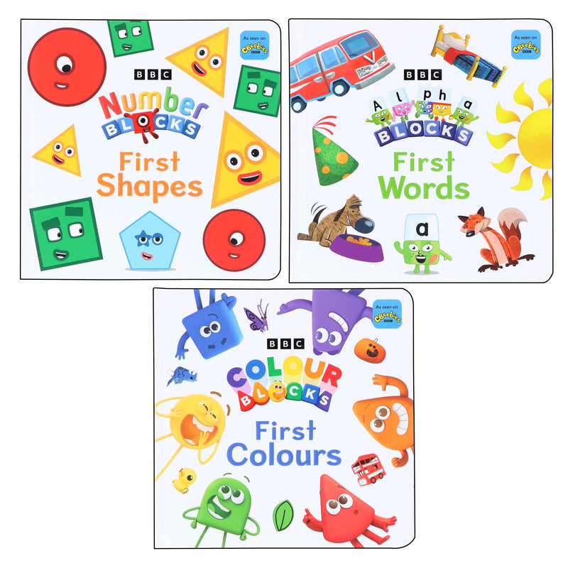 Numberblocks, Alphablocks and Colourblocks First Collection 3 Books Set - Ages 2-5 - Board Book B2D DEALS Sweet Cherry Publishing