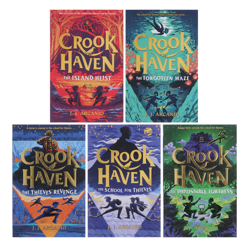 Crookhaven Series By J.J. Arcanjo 5 Books Collection Set - Ages 9+ - Paperback 9-14 Hachette UK