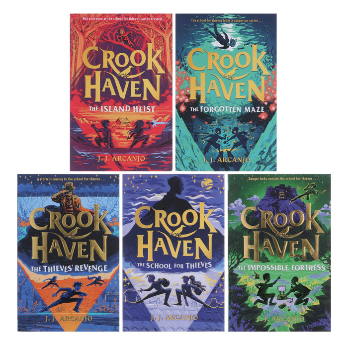 Crookhaven Series By J.J. Arcanjo 5 Books Collection Set - Ages 9+ - Paperback 9-14 Hachette UK