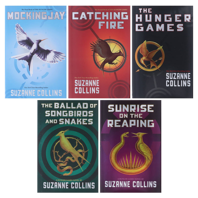 The Hunger Games Series By Suzanne Collins 5 Books Collection Set - Ages 11+ - Hardback Fiction Scholastic
