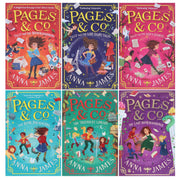 Pages & Co Series by Anna James 6 Books Collection Set - Age 9-14 - Paperback 9-14 HarperCollins Publishers