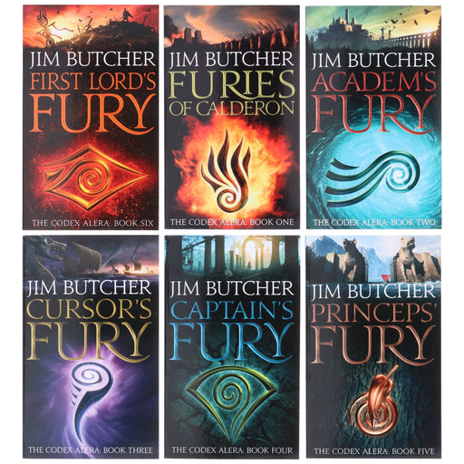 The Codex Alera by Jim Butcher: Books 1-6 Complete Collection Set - Fiction - Paperback Fiction Hachette