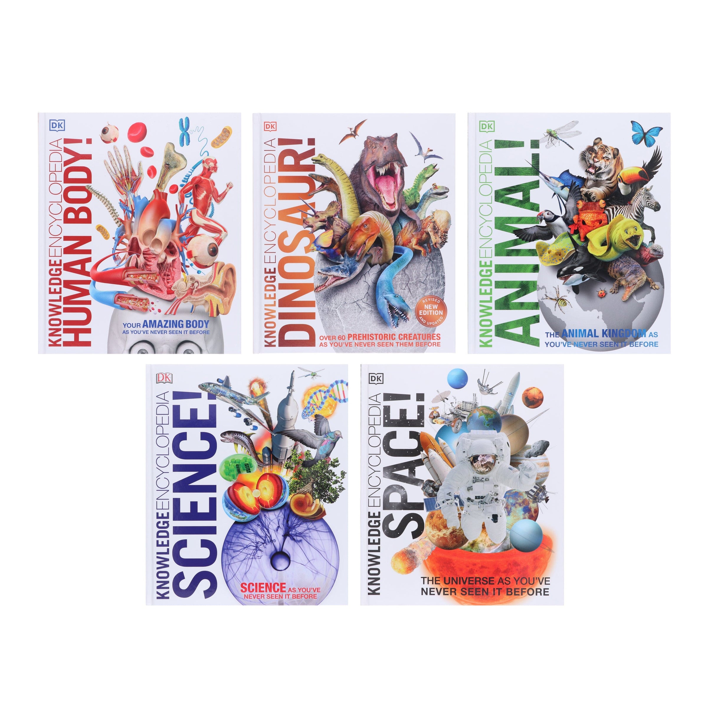 Knowledge Encyclopedias Collection By DK: 5 Books Set - Ages 9-12 - Ha ...