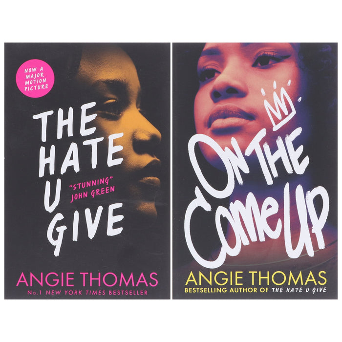Angie Thomas Collector's 2 Books Box Set (Hate U & On Come) - Ages 14+ - Paperback Young Adult Walker Books Ltd