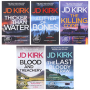 DCI Logan Crime Thrillers (Book 1-5) by JD Kirk 5 Books Collection Set - Fiction - Paperback Fiction Canelo