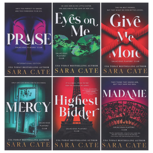 Salacious Players' Club Series By Sara Cate 6 Books Collection Set - Fiction - Paperback Fiction Sourcebooks, Inc