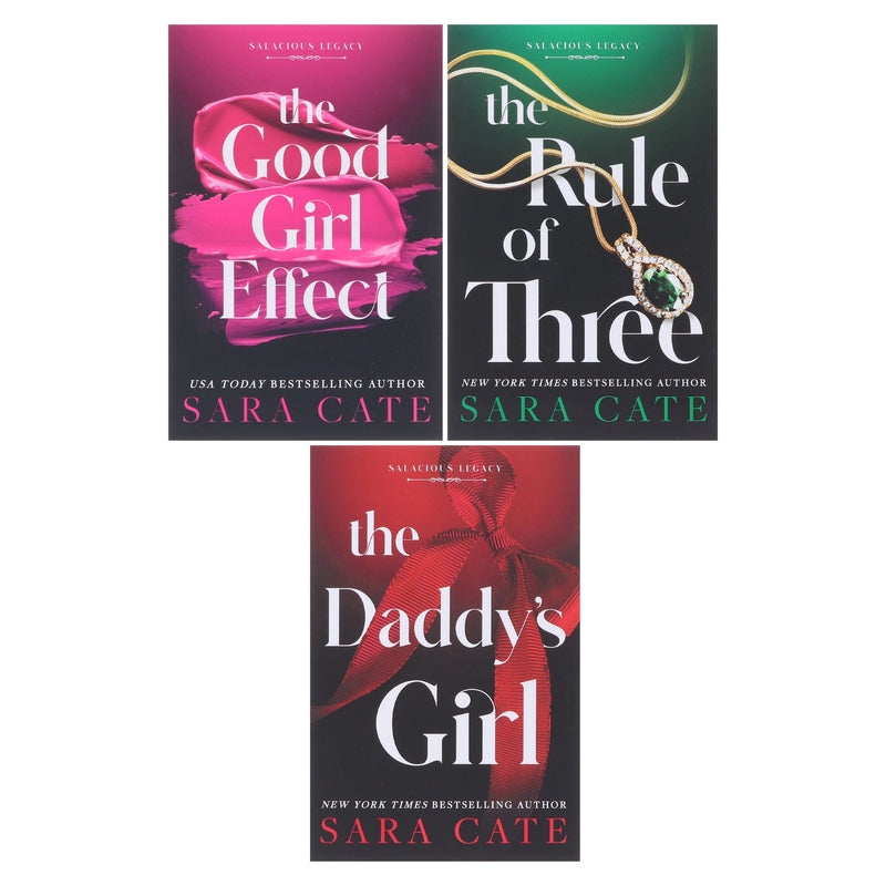 Salacious Legacy Series by Sara Cate 3 Books Collection Set - Fiction - Paperback Fiction Sourcebooks
