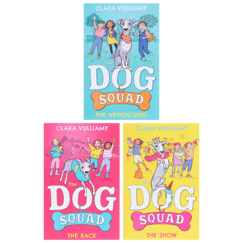 The Dog Squad Series By Clara Vulliamy 3 Books Collection Set - Ages 7-11 - Paperback 7-9 HarperCollins Publishers