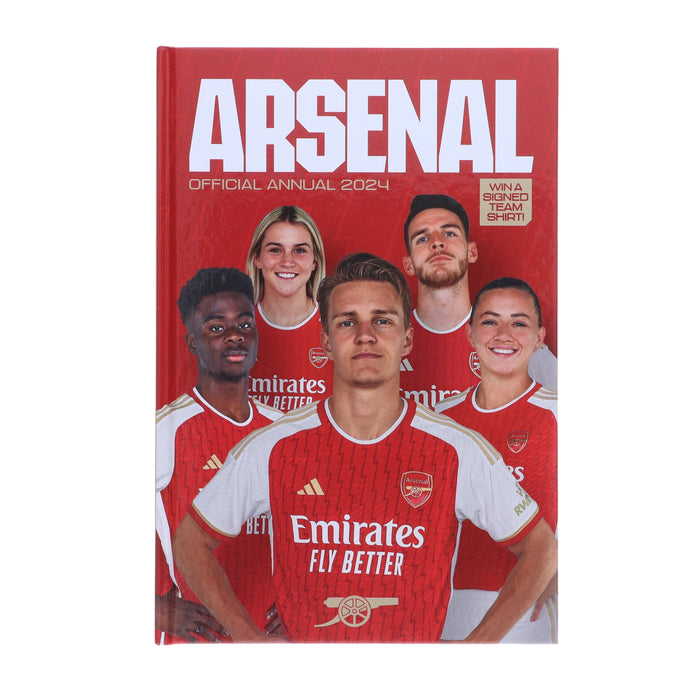 Official Arsenal Annual 2024 By Josh James - Non Fiction - Hardback Non-Fiction Grange Communications Ltd