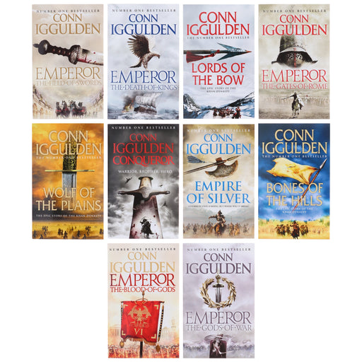 Conqueror and Emperror Series by Conn Iggulden 10 Books Collection Set - Fiction - Paperback Fiction HarperCollins Publishers