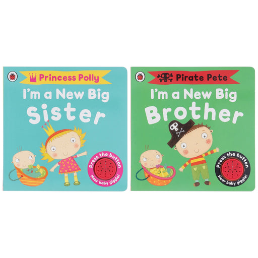 Pirate Pete and Princess Polly Series By Lady Bird 2 Books Collection Set - Ages 2-4 - Board Book 0-5 Penguin Random House