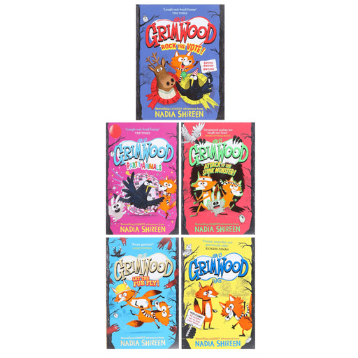 Grimwood Series by Nadia Shireen 5 Books Collection Set - Ages 6+ - Paperback 7-9 Simon & Schuster