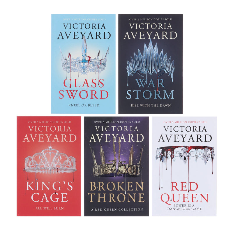 Red Queen Series by Victoria Aveyard 5 Books Collection Set - Fiction - Paperback Young Adult Orion